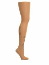 Колготки с принтом в виде метро на левой ножке STOP Your Style