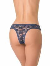 Бамбуковые трусики-бразилиана с ажурной задней частью Dentelle