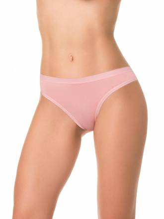 Бамбуковые трусики-бразилиана с ажурной задней частью Dentelle