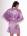 Короткий халатик-кимоно с кружевным сердечком на спинке Belweiss