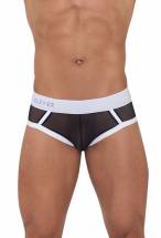 Черно-белые трусы-джоки Cult Jockstrap Clever Masculine Underwear