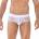 Белые полупрозрачные трусы-брифы Yin Yang Brief Clever Masculine Underwear