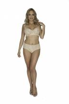 Бюстгальтер с мягкой чашкой plus size из кружева с &quot;ресничками&quot; Akcent