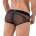 Черные полупрозрачные трусы-брифы Yin Yang Brief Clever Masculine Underwear