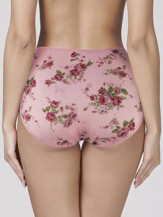 Высокие трусики Charming с розочками Lolita