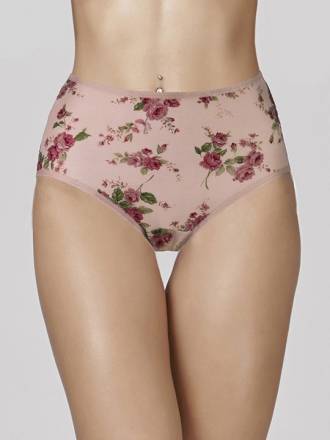 Высокие трусики Charming с розочками Lolita