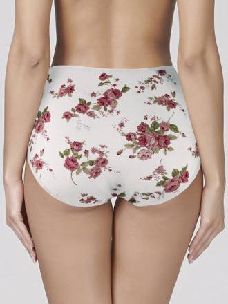 Высокие трусики Charming с розочками Lolita