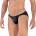 Черные трусы-слипы со звездочками Illusion Brief Bikini Clever Masculine Underwear