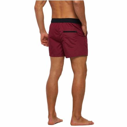 Бордовые пляжные мужские шорты Romeo Rossi