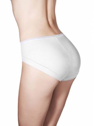 Трусики-слип со средней линией талии Cotton Band Janira