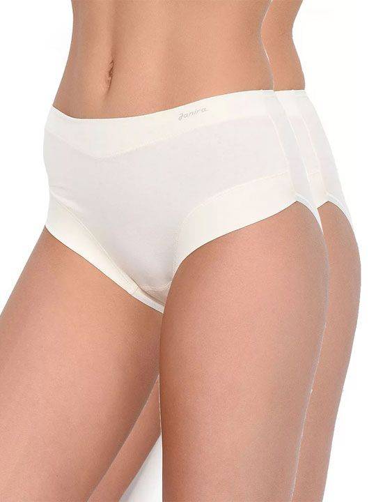 Набор из 2 трусиков-слип с завышенной талией Esencial Janira