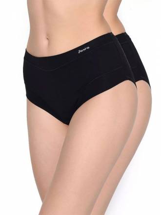 Набор из 2 трусиков-слип с завышенной талией Esencial Janira