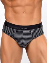 Мужские трусы-слипы в полоску Opium