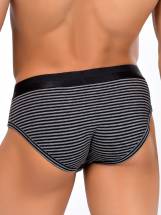 Мужские трусы-слипы в полоску Opium