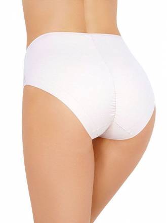 Высокие хлопковые трусики с кружевом Lace Cotton Band Janira