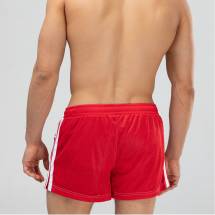 Мужские короткие шорты из быстросохнущего перфорированного материала Opium