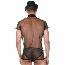 Сексуальный мужской комплект-сетка: футболка и слипы La Blinque