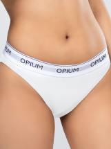 Женские хлопковые трусы-слипы в спортивном стиле Opium