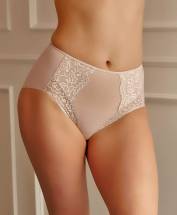 Высокие хлопковые трусики Lace Cotton Band Janira