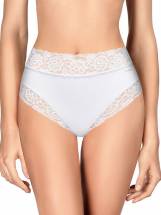 Высокие трусики-слипы с широкой кружевной оторочкой Dolce Micro Janira