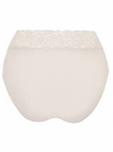 Высокие трусики-слипы с широкой кружевной оторочкой Dolce Micro Janira