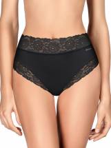 Высокие трусики-слипы с широкой кружевной оторочкой Dolce Micro Janira