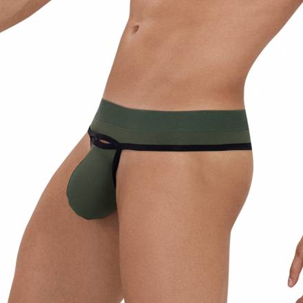 Мужские трусы-стринги цвета хаки Celestial Thong Clever Masculine Underwear