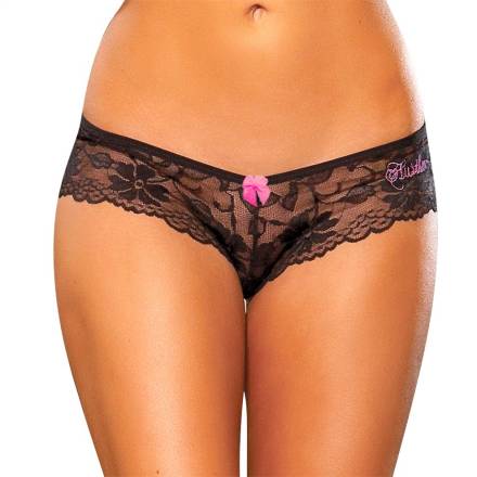 Полупрозрачные кружевные шортики Hustler Lingerie