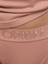 Женские трусики-танга из гладкого трикотажа Opium