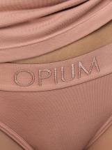 Женские трусики-стринги из гладкого трикотажа Opium