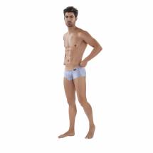 Светло-серые мужские трусы-хипсы Clever Latin Boxer Clever Masculine Underwear