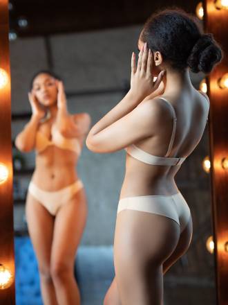 Базовые женские трусики-бразилиана Opium