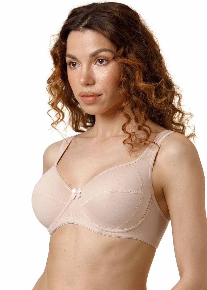 Бюстгальтер с мягкими чашками из хлопкового полотна Lengy