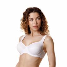 Бюстгальтер с мягкими чашками из хлопкового полотна Lengy
