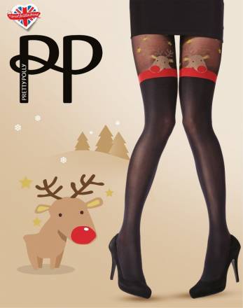 Забавные колготки с оленями Pretty Polly