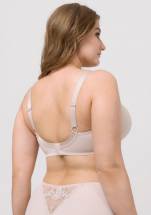 Бюстгальтер на каркасах с украшенной кружевом чашкой Lengy