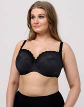 Бюстгальтер на каркасах с украшенной кружевом чашкой Lengy