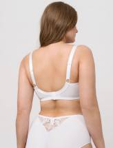 Бюстгальтер на каркасах с украшенной кружевом чашкой Lengy
