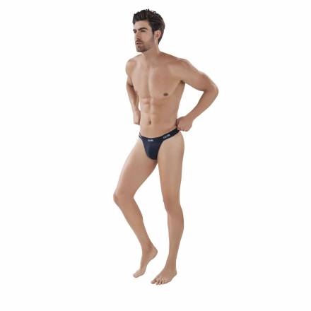 Черные мужские трусы-тонги Latin Lust Thong Clever Masculine Underwear