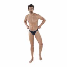 Черные мужские трусы-тонги Latin Lust Thong Clever Masculine Underwear