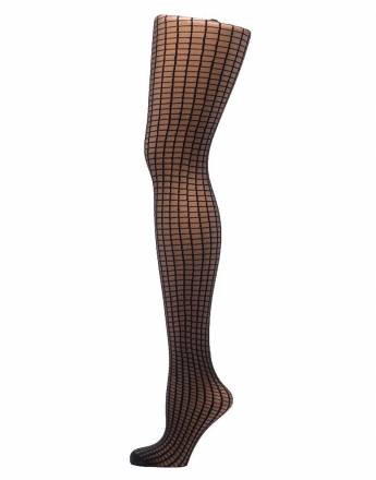 Корректирующие колготки с рисунком-клеткой Pretty Polly