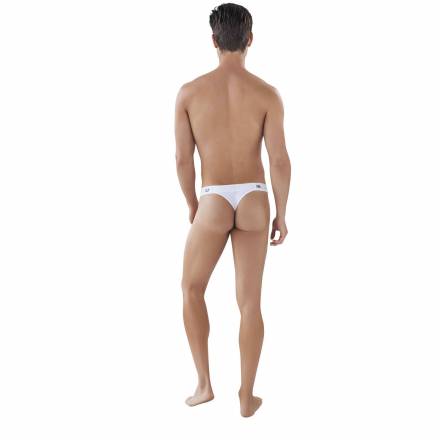 Белые мужские трусы-тонги Venture Thong Clever Masculine Underwear