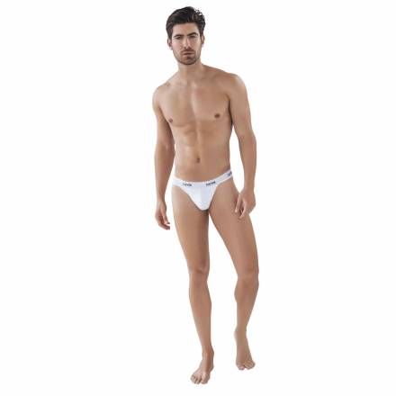 Белые мужские трусы-тонги Venture Thong Clever Masculine Underwear