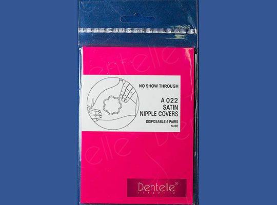 Телесные одноразовые наклейки на соски - 5 шт. Dentelle