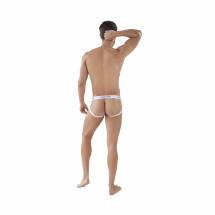 Белые мужские трусы-джоки Oporto Jockstrap Clever Masculine Underwear