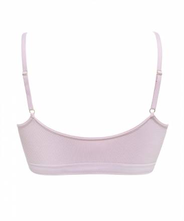 Эко-бюстгальтер в мелкий рубчик Eco-wear Pretty Polly