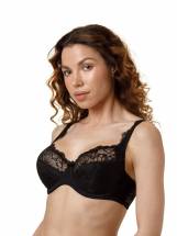 Бюстгальтер со сшивной чашкой из эластичного кружева Lengy