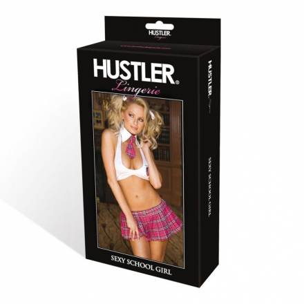 Игровой костюм горячей студентки Hustler Lingerie