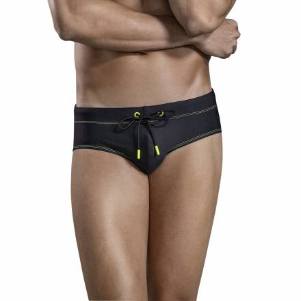 Черные мужские плавки Malibu Swimsuit Brief Clever Masculine Underwear