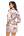 Атласный халатик Katie 03 с цветочным рисунком Donna